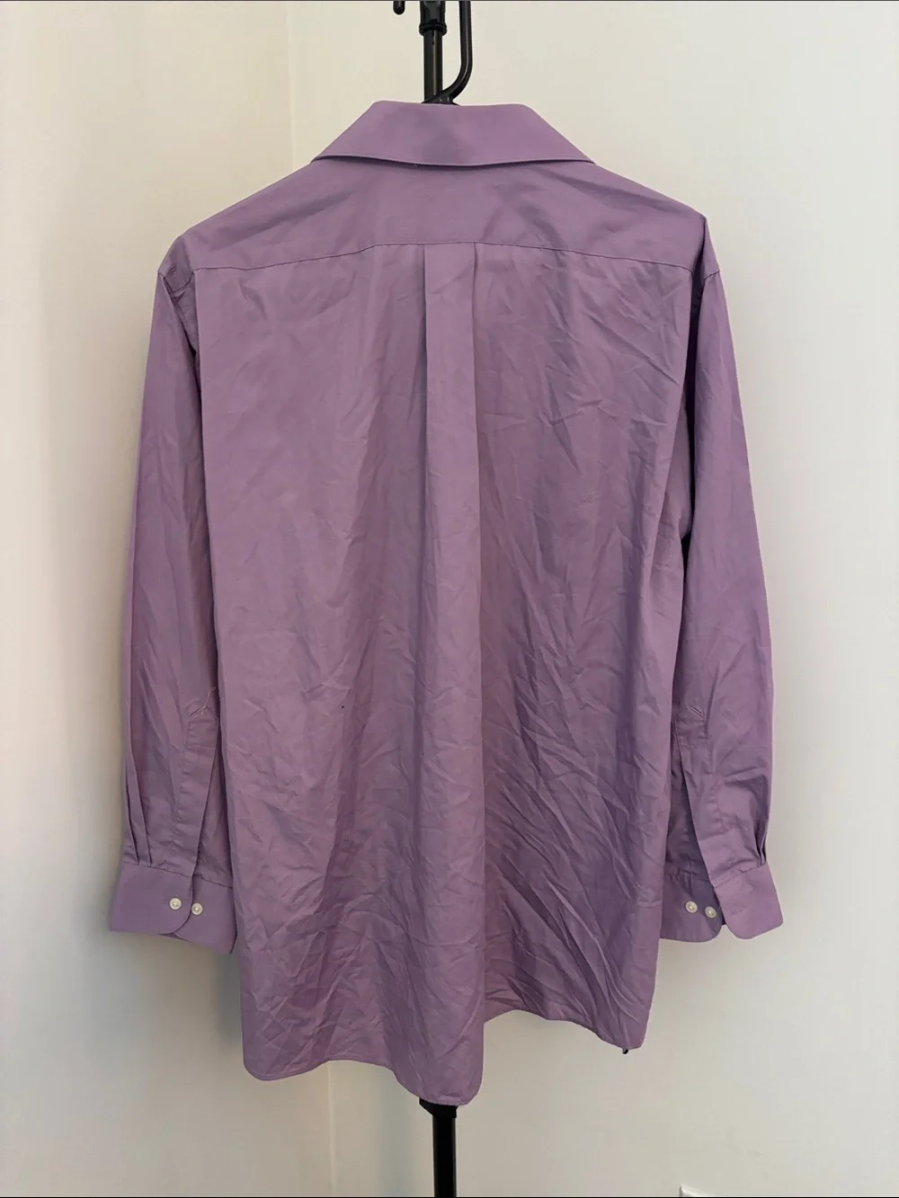 Van Heusen Men’s Purple Button-Up Dress Shirt